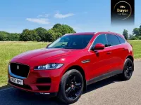 Used Jaguar F-Pace Portfolio 250 HP (183 kW) 2018 Red SUV