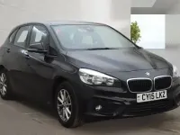 Begagnad BMW 218 2015 Svart Halvkombi