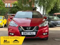 Used Nissan Micra N-Connecta 90 HP (66 kW) 2017 Red Hatchback