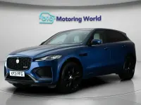 Used Jaguar F-Pace R-Dynamic 201 HP (147 kW) 2021 Blue SUV