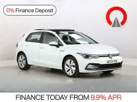 Used VW Golf VIII Style 150 HP (110 kW) 2023 White Hatchback