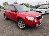 Used Skoda Yeti SE 105 HP (77 kW) 2012 Red SUV
