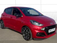 Used Hyundai i10 N Line 101 HP (74 kW) 2022 Red Hatchback