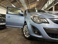 Used Vauxhall Corsa 100 HP (73 kW) 2014 Blue Hatchback