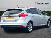 Used Ford Focus Zetec 125 HP (91 kW) 2018 Silver Hatchback