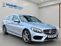 Used Mercedes C220 AMG line 2018 Silver Estate