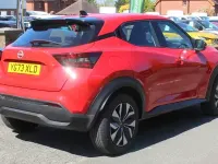 Used Nissan Juke Acenta 114 HP (83 kW) 2023 Red SUV