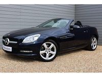 Used Mercedes SLK250 2015 Blue Cabriolet