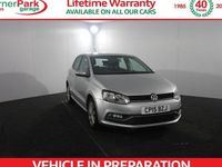 Used VW Polo SE 90 HP (66 kW) 2015 Silver Hatchback