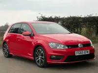 Used VW Golf VII 2015 Red Hatchback