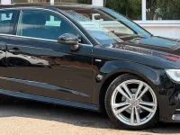 Used Audi A3 S-Line 150 HP (110 kW) 2016 Black Hatchback