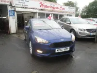 Used Ford Focus ST-Line 150 HP (110 kW) 2017 Blue Hatchback