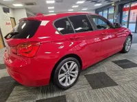 Used BMW 118 Sport Line 136 HP (100 kW) 2016 Red Hatchback