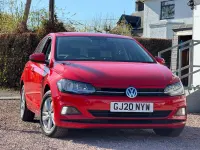 Used VW Polo SE 80 HP (58 kW) 2020 Red Hatchback