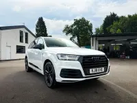 Used Audi Q7 S-Line 218 HP (160 kW) 2018 White SUV