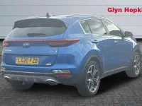 Used Kia Sportage GT-Line S 177 HP (130 kW) 2020 Blue SUV