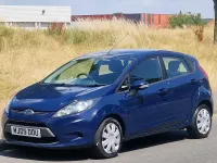 Used Ford Fiesta Style 96 HP (70 kW) 2009 Blue Hatchback