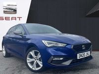 Used Seat Leon FR 130 HP (95 kW) 2020 Blue Hatchback