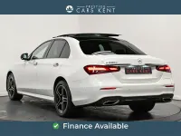Used Mercedes E300 AMG line 2023 White Sedan
