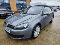 used VW Golf Cabriolet 1.6 SE TDI BLUEMOTION TECHNOLOGY 2d 104 BHP