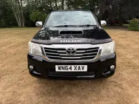 Used Toyota HiLux 171 HP (125 kW) 2015 Black Pickup