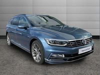 Begagnad VW Passat R-line 150 HK (110 kW) 2018 Blå Kombi