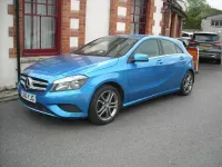 Used Mercedes A200 136 HP (100 kW) 2015 Blue Hatchback
