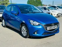 Used Mazda 2 2015 Blue Hatchback