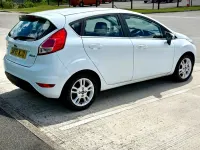 Used Ford Fiesta Zetec 2015 White Hatchback