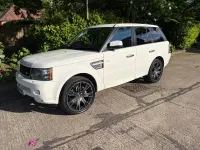 Used Land Rover Range Rover Sport HSE 2009 White SUV