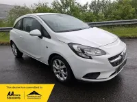 Used Vauxhall Corsa Excite 90 HP (66 kW) 2015 White Hatchback