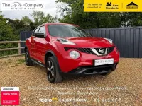 Used Nissan Juke 112 HP (82 kW) 2019 Red SUV