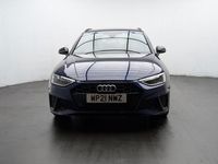 Used Audi A4 Black Edition 150 HP (110 kW) 2021 Blue Estate