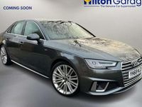 Used Audi A4 S-Line 190 HP (139 kW) 2019 Grey Sedan