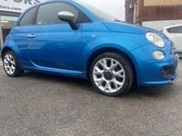 Used Fiat 500 S 2015 Blue Hatchback