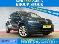Used Skoda Karoq SE L 150 HP (110 kW) 2019 Blue SUV
