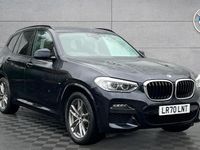 Used BMW X3 M Sport 190 HP (139 kW) 2020 Black SUV