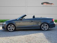 Begagnad Audi A3 Cabriolet S-Line 150 HK (110 kW) 2019 Grå Cab