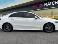 Used Mercedes A180 AMG line 2019 White Sedan
