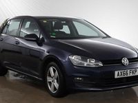 Used VW Golf VII Edition 110 HP (80 kW) 2017 Blue Hatchback
