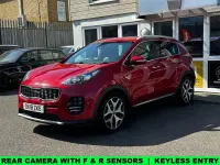 Used Kia Sportage GT-Line 177 HP (130 kW) 2018 Red SUV