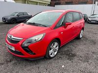 Used Vauxhall Zafira Tourer SRi 2015 Red MPV