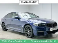 Used BMW 530e M Sport 252 HP (185 kW) 2019 Blue Sedan