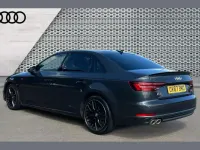 Used Audi A4 Black Edition 190 HP (139 kW) 2018 Grey Sedan