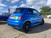 Used Fiat 500 S 69 HP (50 kW) 2018 Blue Hatchback