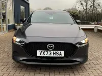 Begagnad Mazda 3 Prime-Line 122 HK (89 kW) 2023 Grå Halvkombi