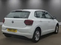 Used VW Polo SE 65 HP (47 kW) 2019 White Hatchback
