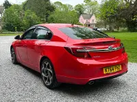 Used Vauxhall Insignia SRi 163 HP (119 kW) 2015 Red Hatchback
