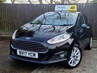 Used Ford Fiesta Titanium 2017 Black Hatchback