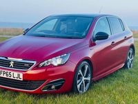 Used Peugeot 308 GT-line 130 HP (95 kW) 2015 Red Hatchback